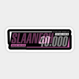 90's Series - Slaanesh Sticker